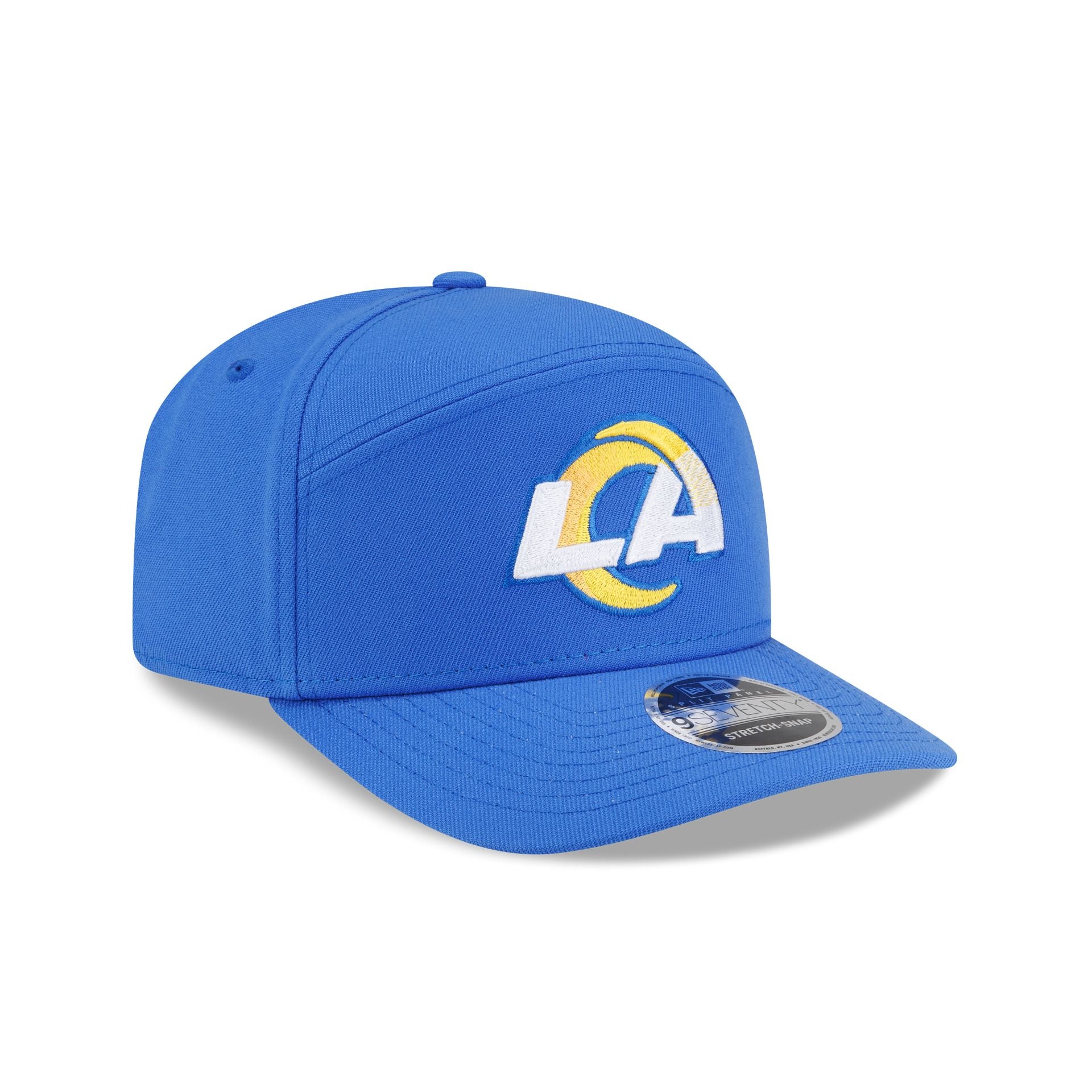 Los Angeles Rams Poly Split Panel 9SEVENTY Stretch-Snap Hat