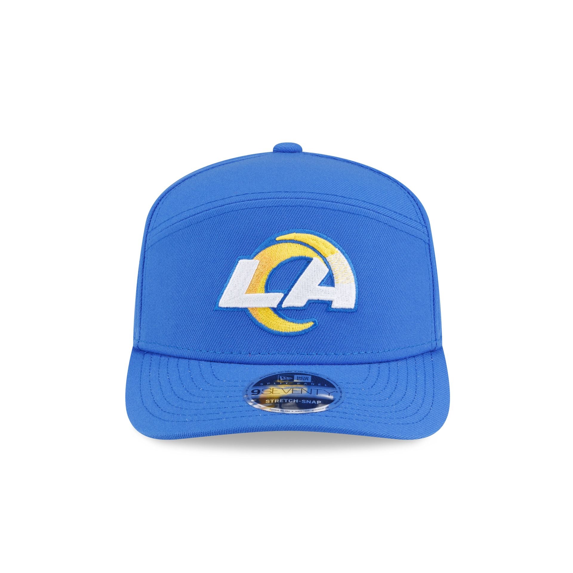 Los Angeles Rams Poly Split Panel 9SEVENTY Stretch-Snap Hat