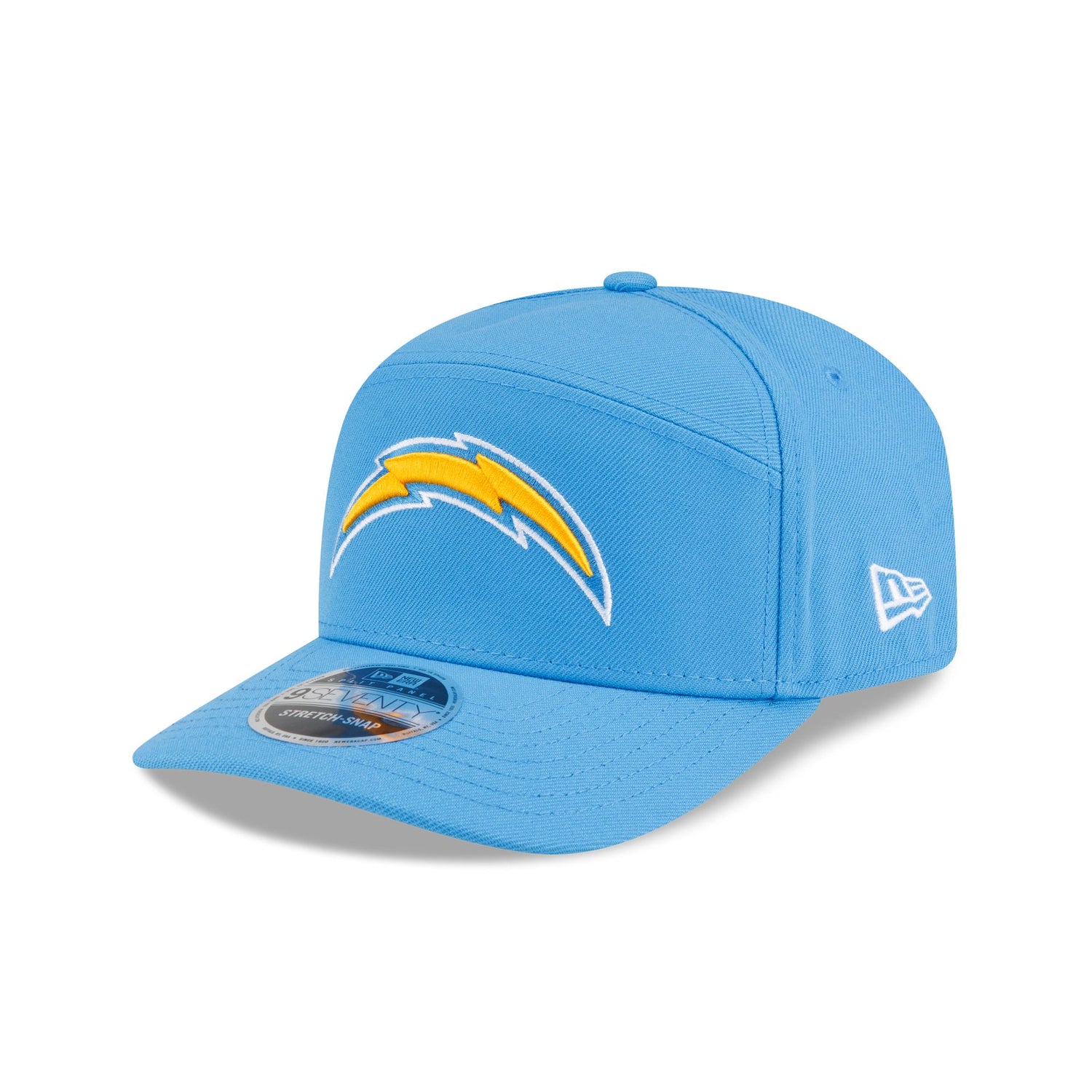 Los Angeles Chargers Poly Split Panel 9SEVENTY Stretch-Snap Hat