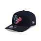 Houston Texans Poly Split Panel 9SEVENTY Stretch-Snap Hat
