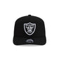 Las Vegas Raiders Poly Split Panel 9SEVENTY Stretch-Snap Hat