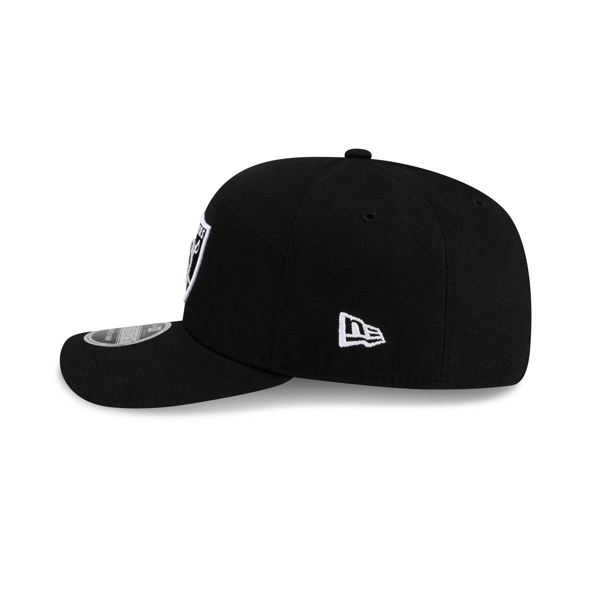 Las Vegas Raiders Poly Split Panel 9SEVENTY Stretch-Snap Hat