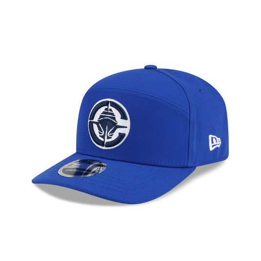 Los Angeles Clippers Poly Split Panel 9SEVENTY Stretch-Snap Hat - New Era Cap