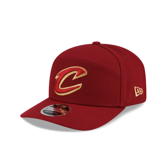 Cleveland Cavaliers Poly Split Panel 9SEVENTY Stretch-Snap Hat - New Era Cap