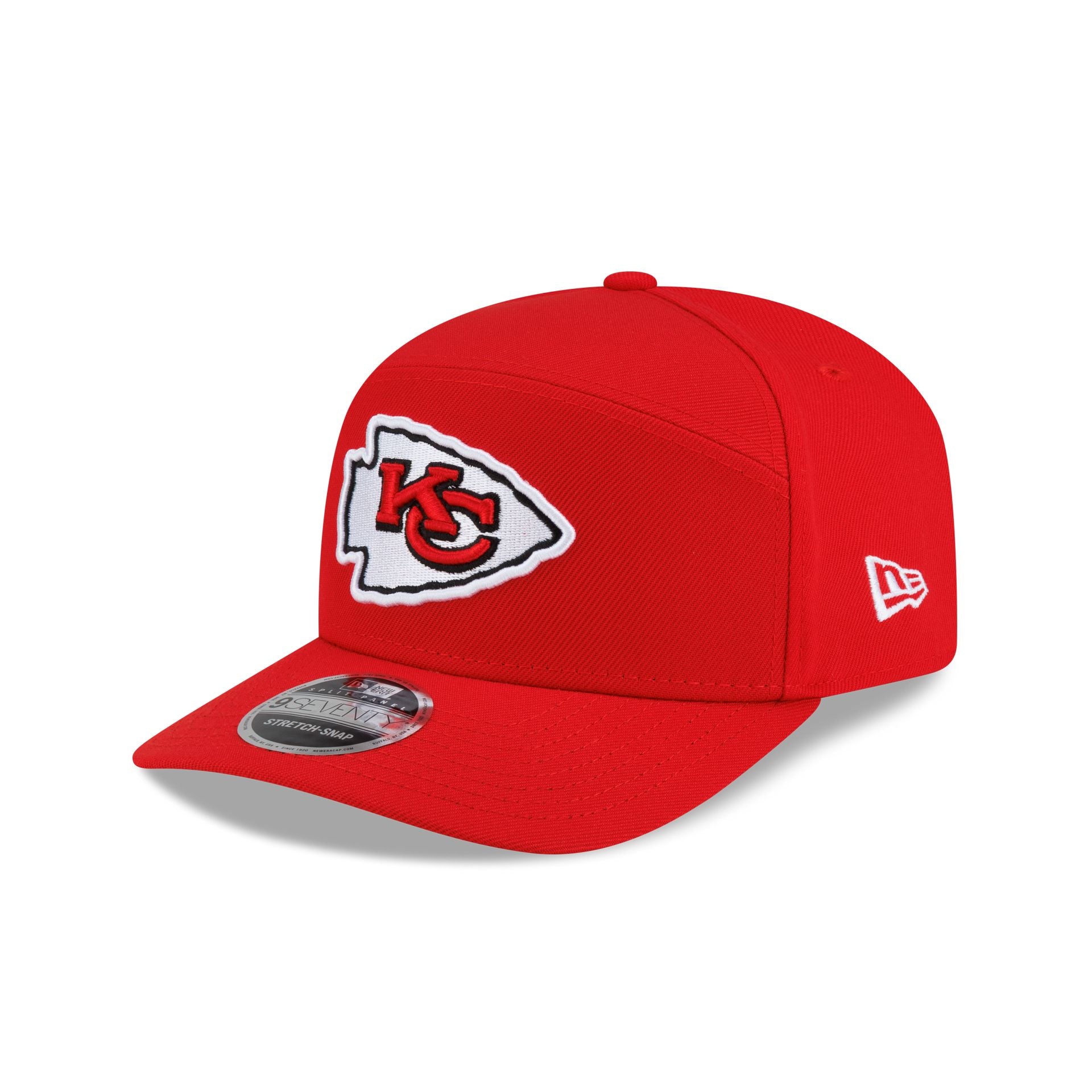 Kansas City Chiefs Poly Split Panel 9SEVENTY Stretch-Snap Hat