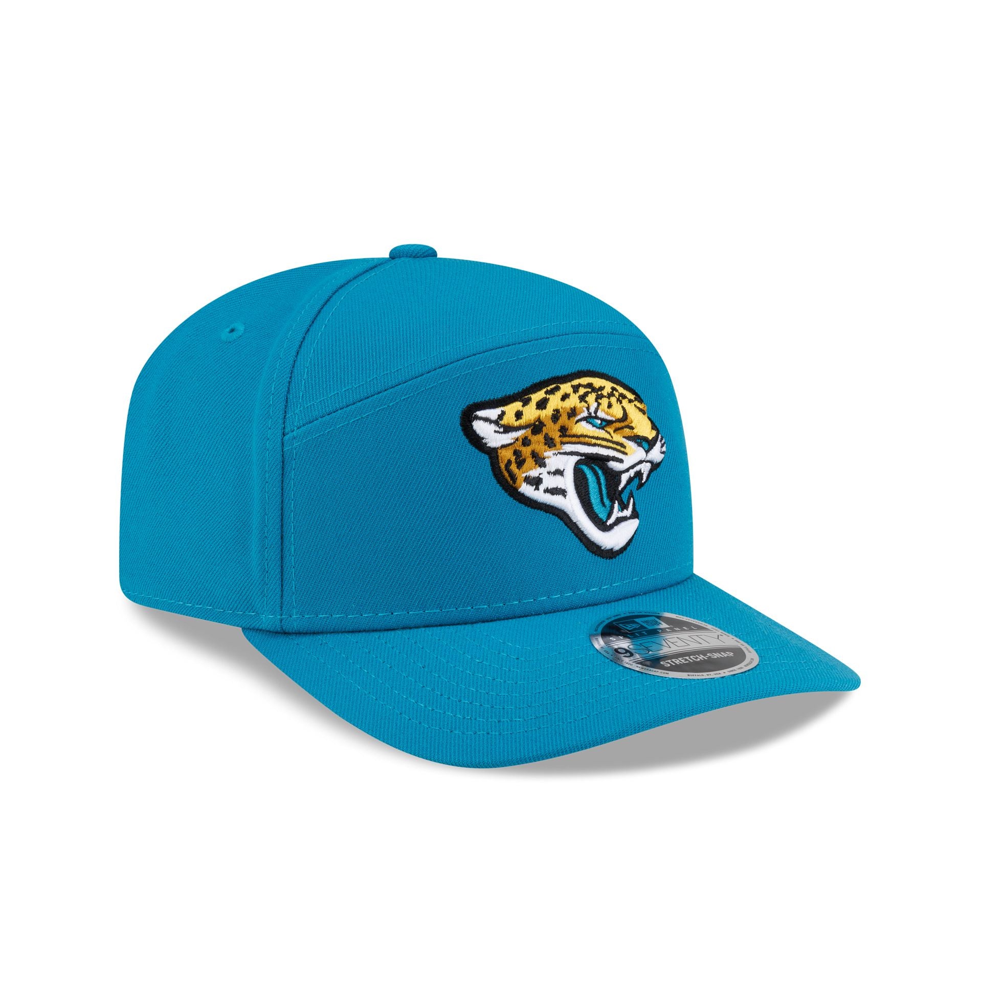Jacksonville Jaguars Poly Split Panel 9SEVENTY Stretch-Snap Hat