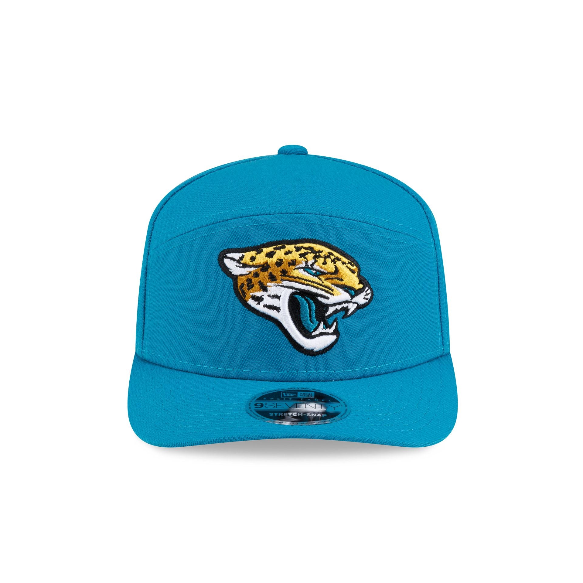 Jacksonville Jaguars Poly Split Panel 9SEVENTY Stretch-Snap Hat