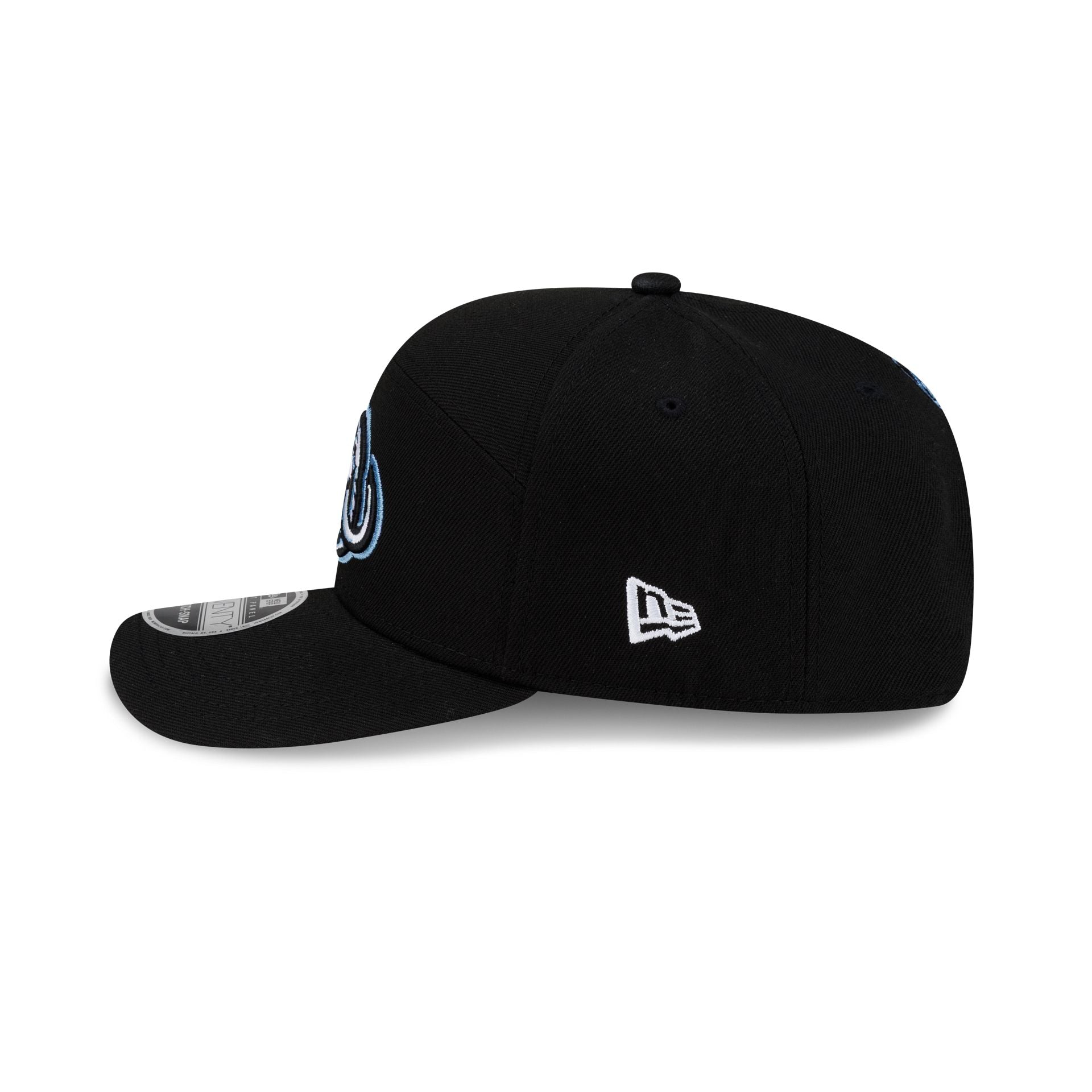 Utah Mammoth Poly Split Panel 9SEVENTY Stretch-Snap Hat