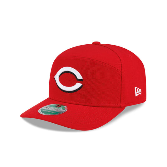 Cincinnati Reds Player Replica Home Split Panel 9SEVENTY Stretch-Snap Hat - New Era Cap