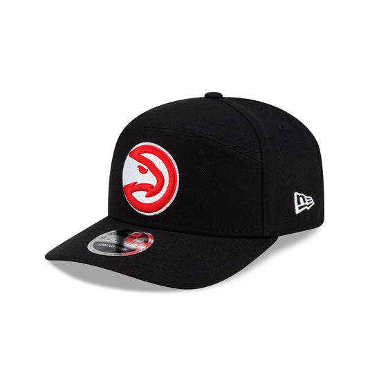 Atlanta Hawks Poly Split Panel 9SEVENTY Stretch-Snap Hat - New Era Cap