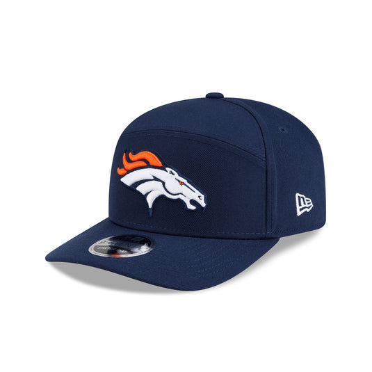 Denver Broncos Poly Split Panel 9SEVENTY Stretch-Snap Hat - New Era Cap