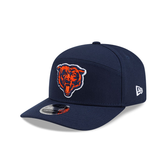 Chicago Bears Poly Split Panel 9SEVENTY Stretch-Snap Hat - New Era Cap