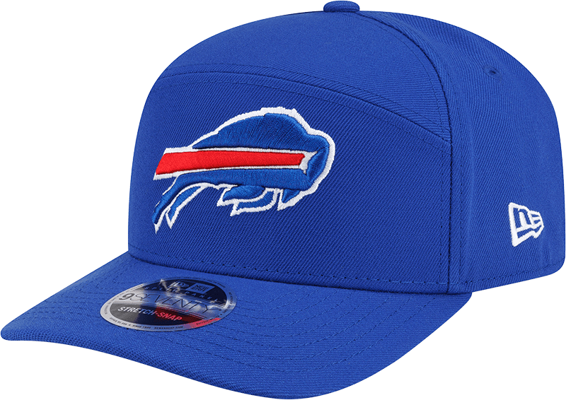 Buffalo Bills Poly Split Panel 9SEVENTY Stretch-Snap Hat