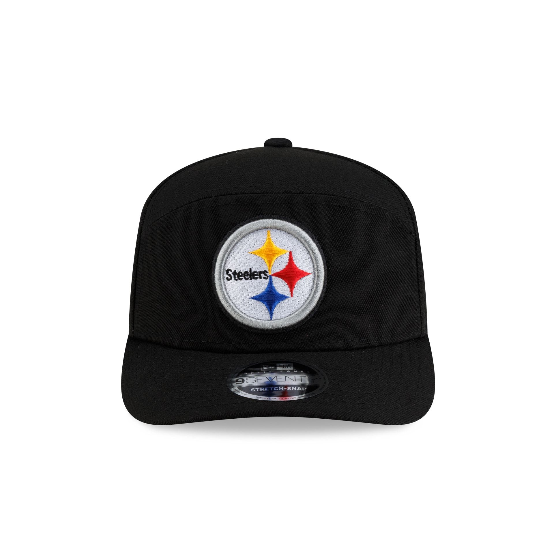 Pittsburgh Steelers Poly Split Panel 9SEVENTY Stretch-Snap Hat