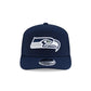 Seattle Seahawks Poly Split Panel 9SEVENTY Stretch-Snap Hat