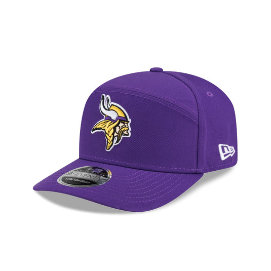 Minnesota Vikings Poly Split Panel 9SEVENTY Stretch-Snap Hat - New Era Cap