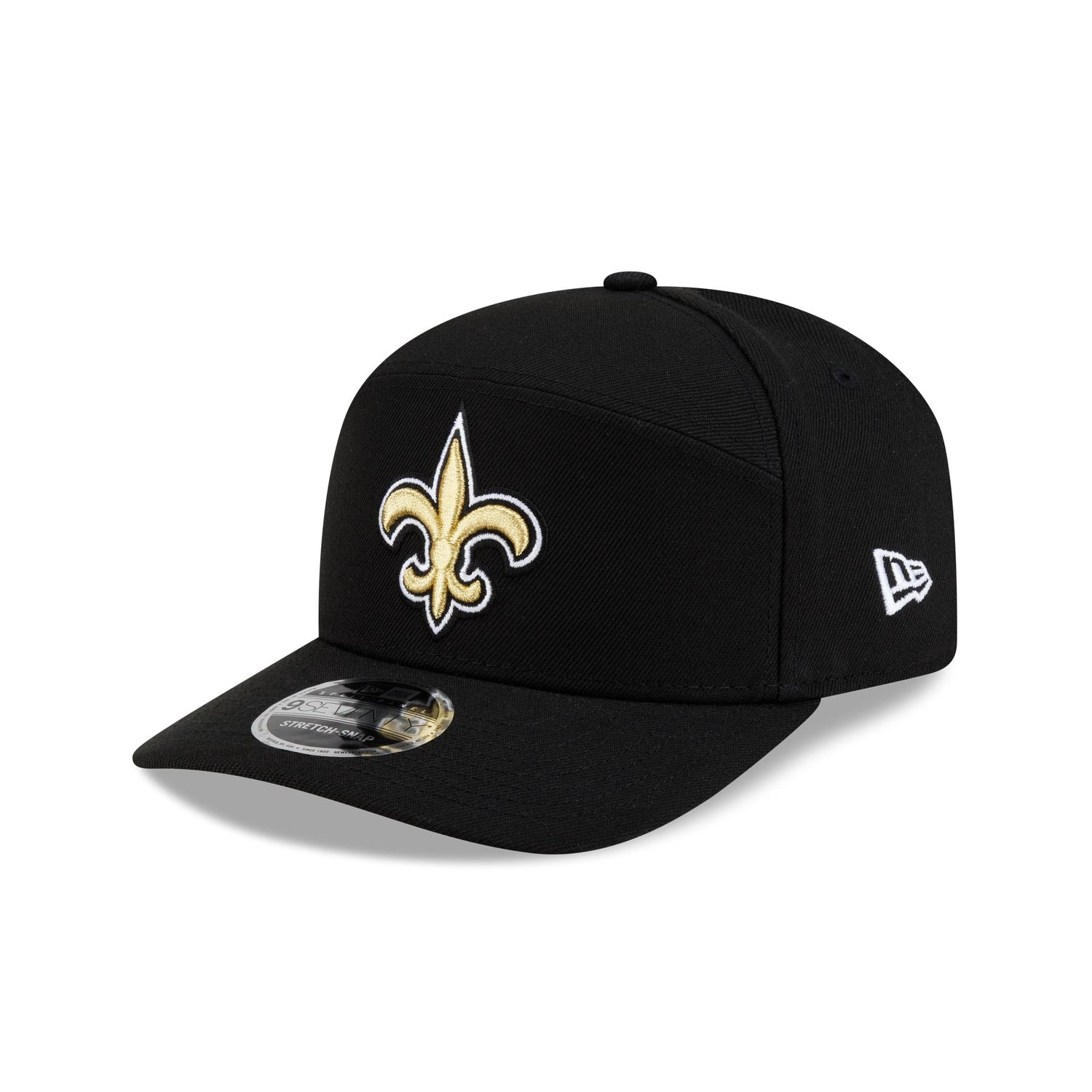 New Orleans Saints Poly Split Panel 9SEVENTY Stretch-Snap Hat