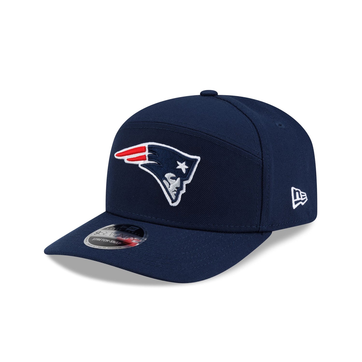 New England Patriots Poly Split Panel 9SEVENTY Stretch-Snap Hat