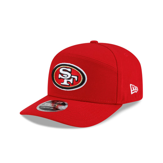 San Francisco 49ers Poly Split Panel 9SEVENTY Stretch-Snap Hat - New Era Cap