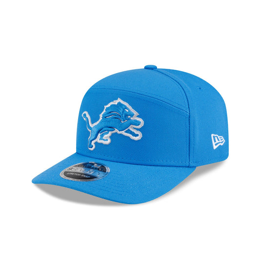 Detroit Lions Poly Split Panel 9SEVENTY Stretch-Snap Hat - New Era Cap