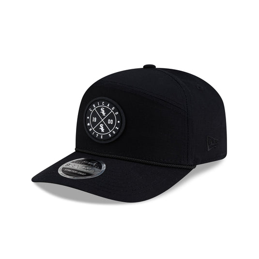 Chicago White Sox Cotton Ripstop Split Panel 9SEVENTY Stretch-Snap Hat - New Era Cap