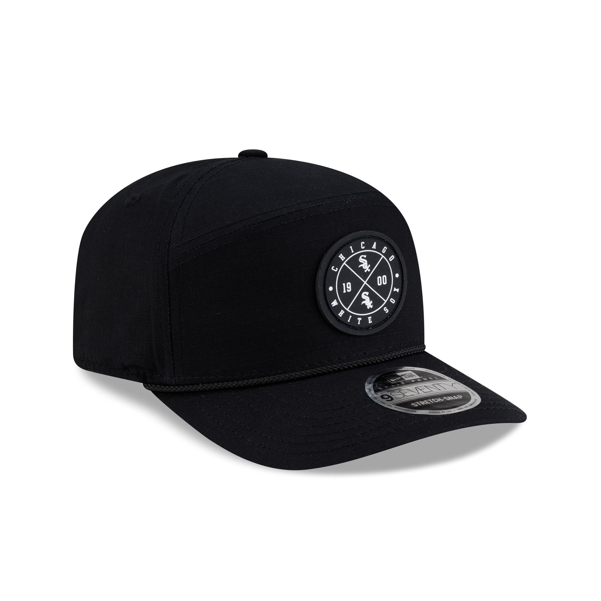 Chicago White Sox Cotton Ripstop Split Panel 9SEVENTY Stretch-Snap Hat