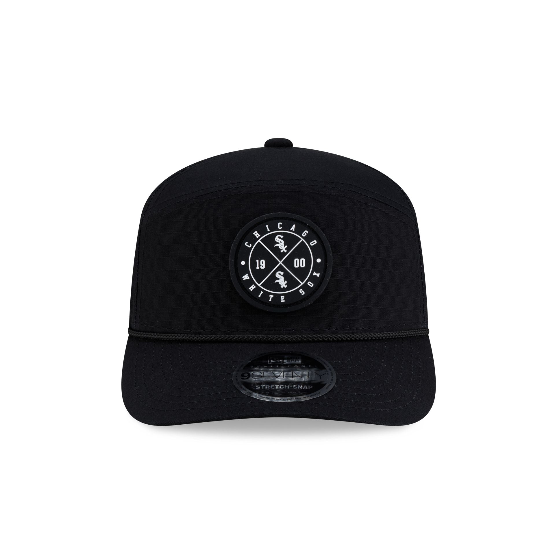 Chicago White Sox Cotton Ripstop Split Panel 9SEVENTY Stretch-Snap Hat