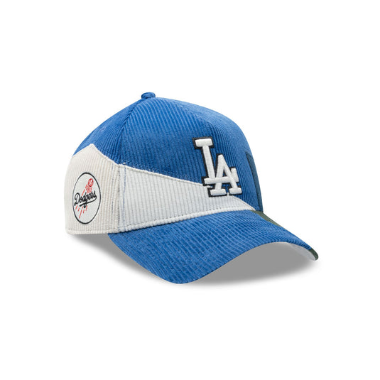 Los Angeles Dodgers Corduroy Patchwork 9FORTY A-Frame Snapback Hat - New Era Cap