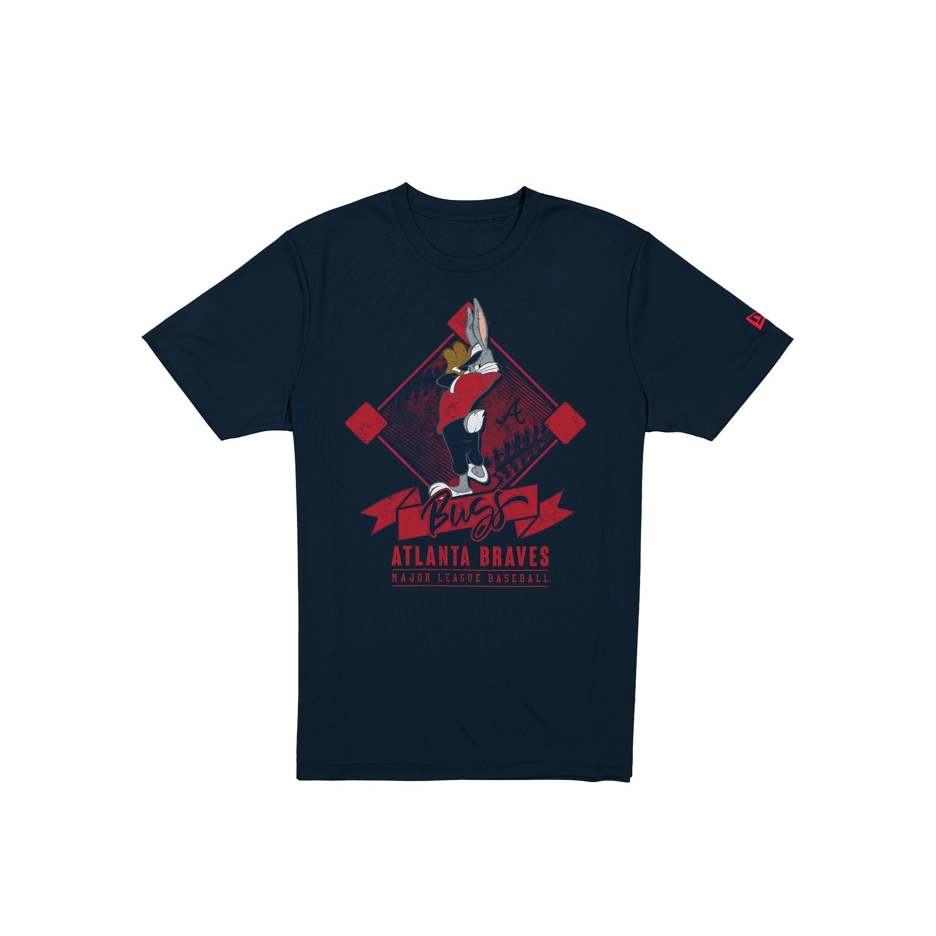 Atlanta Braves Bugs Bunny Pitch T-Shirt