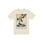 Chicago Cubs Daffy Duck Pitch Chrome White T-Shirt