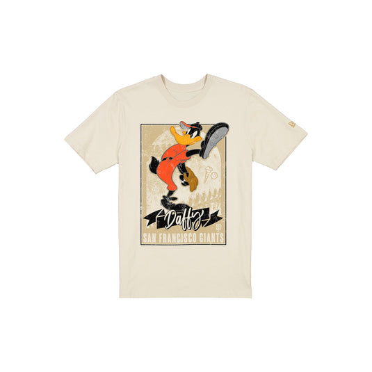 San Francisco Giants Daffy Duck Pitch Chrome White T-Shirt - New Era Cap