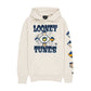 New York Yankees Looney Tunes Diamond Chrome White Hoodie