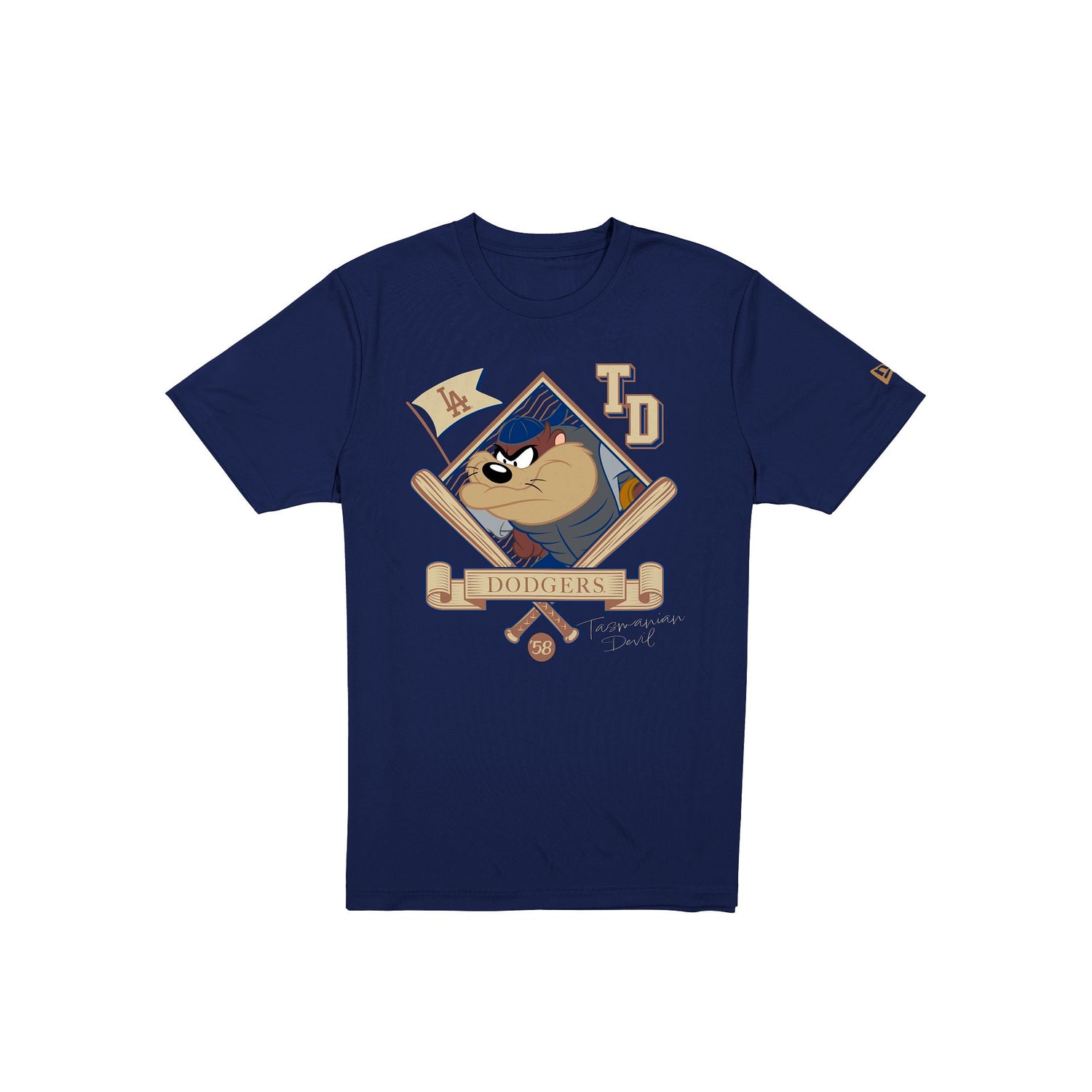 Los Angeles Dodgers Tasmanian Devil Catcher T-Shirt