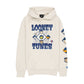 Chicago Cubs Looney Tunes Diamond Chrome White Hoodie