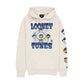 Los Angeles Dodgers Looney Tunes Diamond Chrome White Hoodie