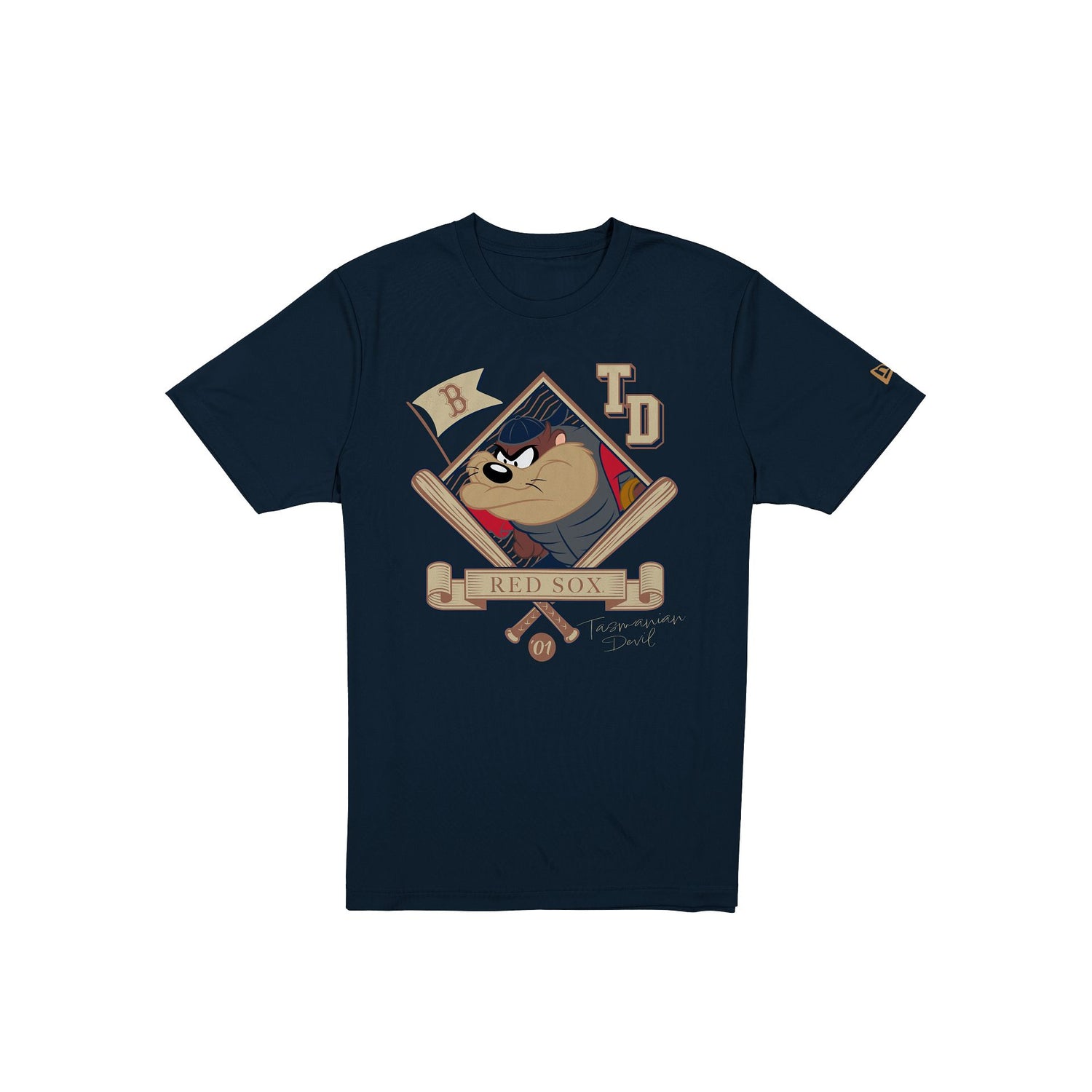 Boston Red Sox Tasmanian Devil Catcher T-Shirt