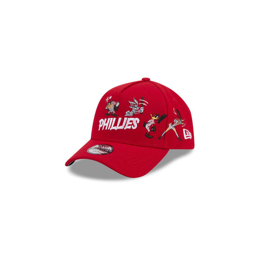 Philadelphia Phillies Looney Tunes Kids 9FORTY A-Frame Snapback Hat - New Era Cap