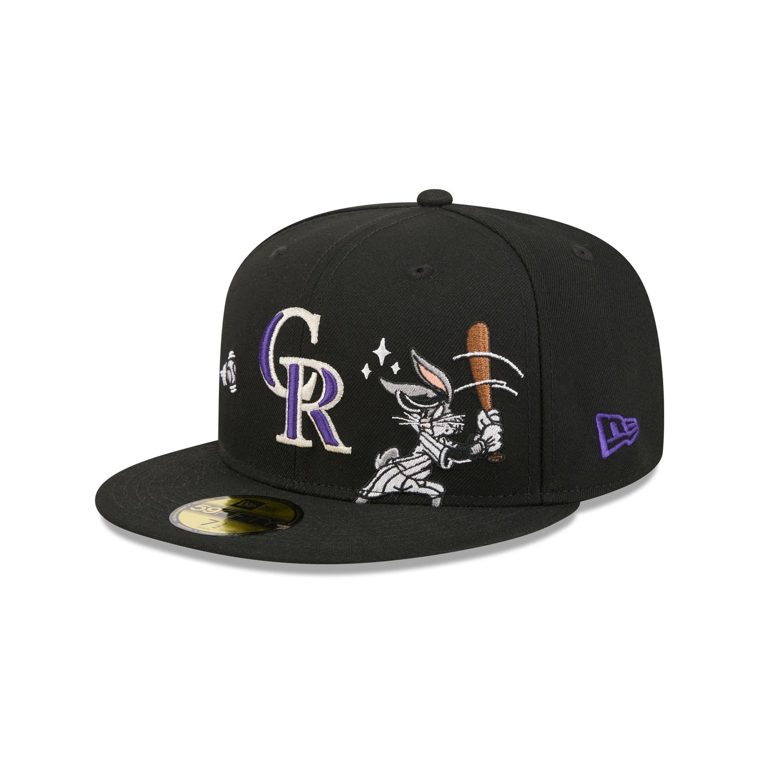 Colorado Rockies Bugs Bunny Swing 59FIFTY Fitted Hat