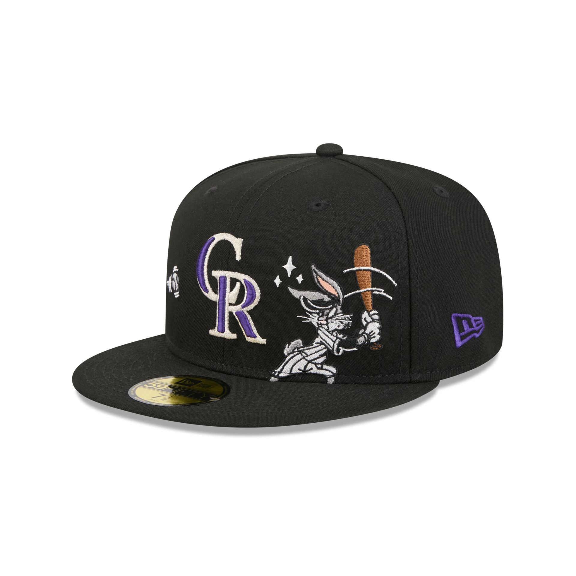 Colorado Rockies Bugs Bunny Swing 59FIFTY Fitted Hat