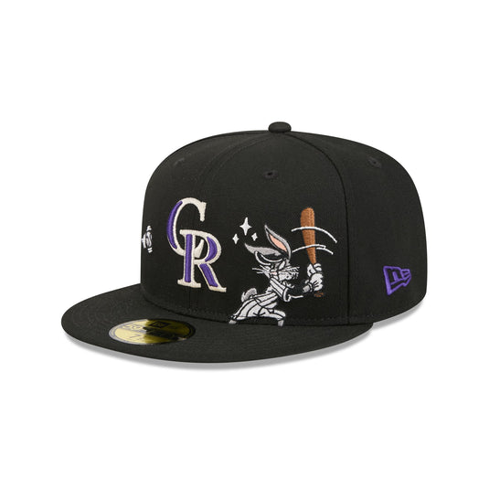 Colorado Rockies Bugs Bunny Swing 59FIFTY Fitted Hat - New Era Cap