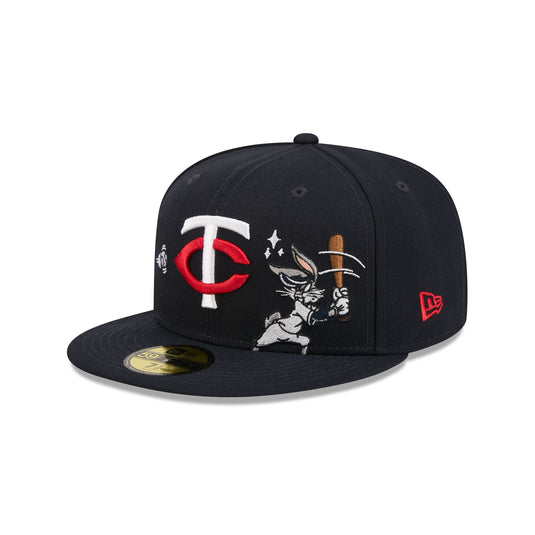 Minnesota Twins Bugs Bunny Swing 59FIFTY Fitted Hat - New Era Cap