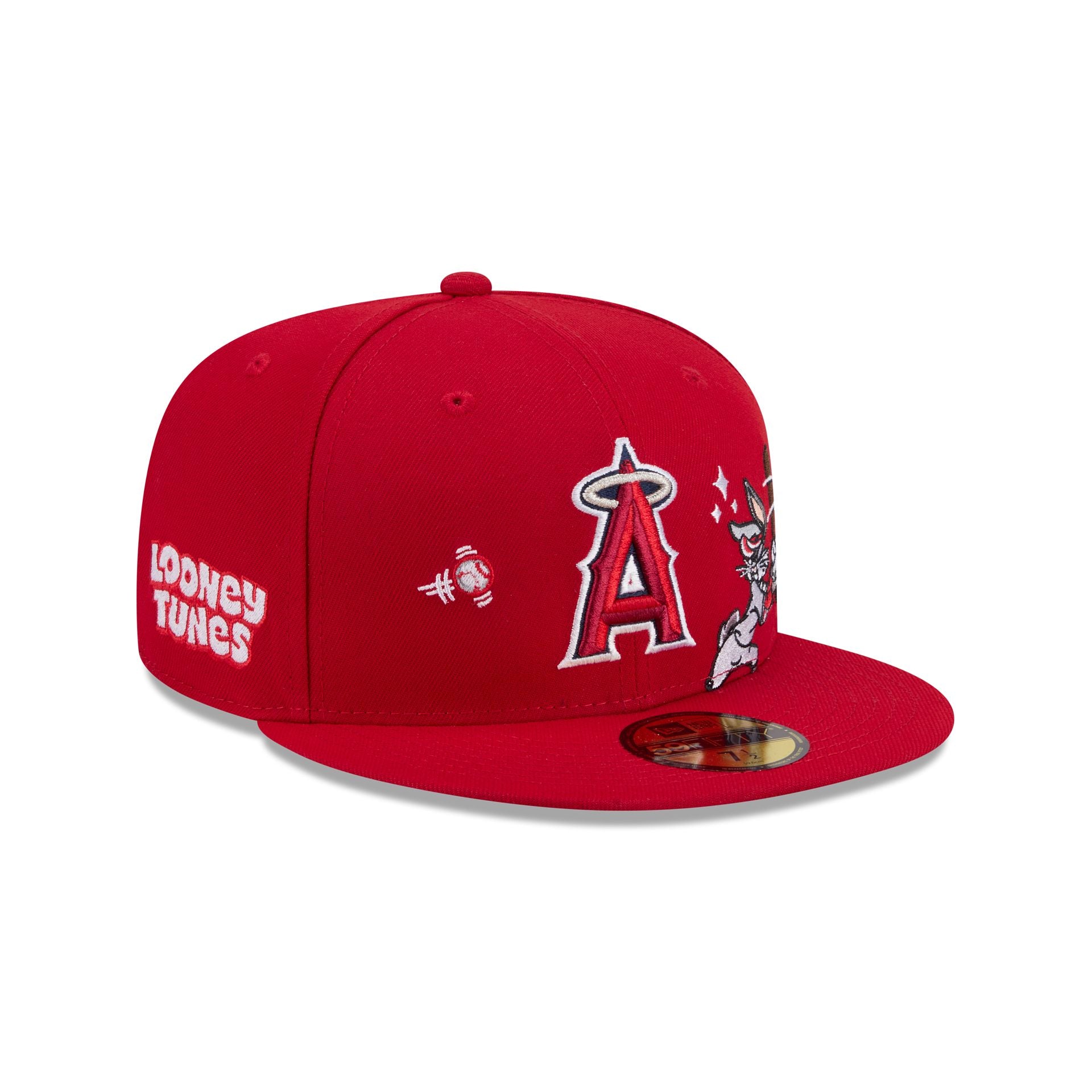 Los Angeles Angels Bugs Bunny Swing 59FIFTY Fitted Hat