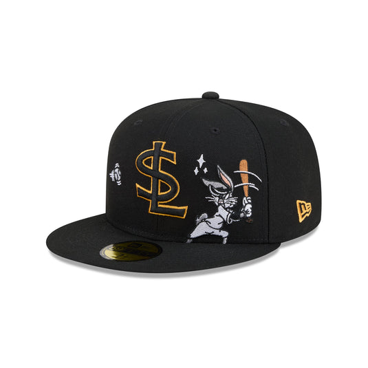 Salt Lake Bees Bugs Bunny Swing 59FIFTY Fitted Hat - New Era Cap