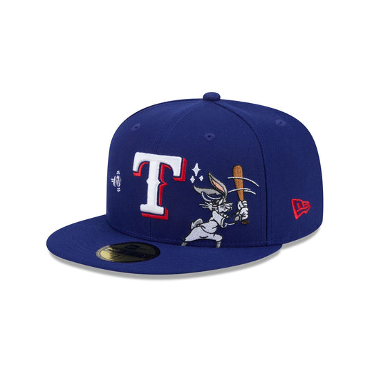 Texas Rangers Bugs Bunny Swing 59FIFTY Fitted Hat - New Era Cap
