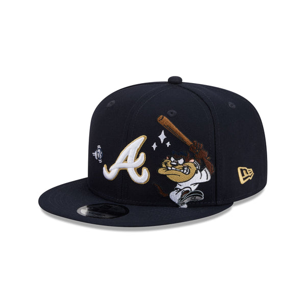 Atlanta Braves Tasmanian Devil Swing 9FIFTY Snapback Hat – New Era Cap