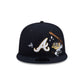 Atlanta Braves Tasmanian Devil Swing 9FIFTY Snapback Hat