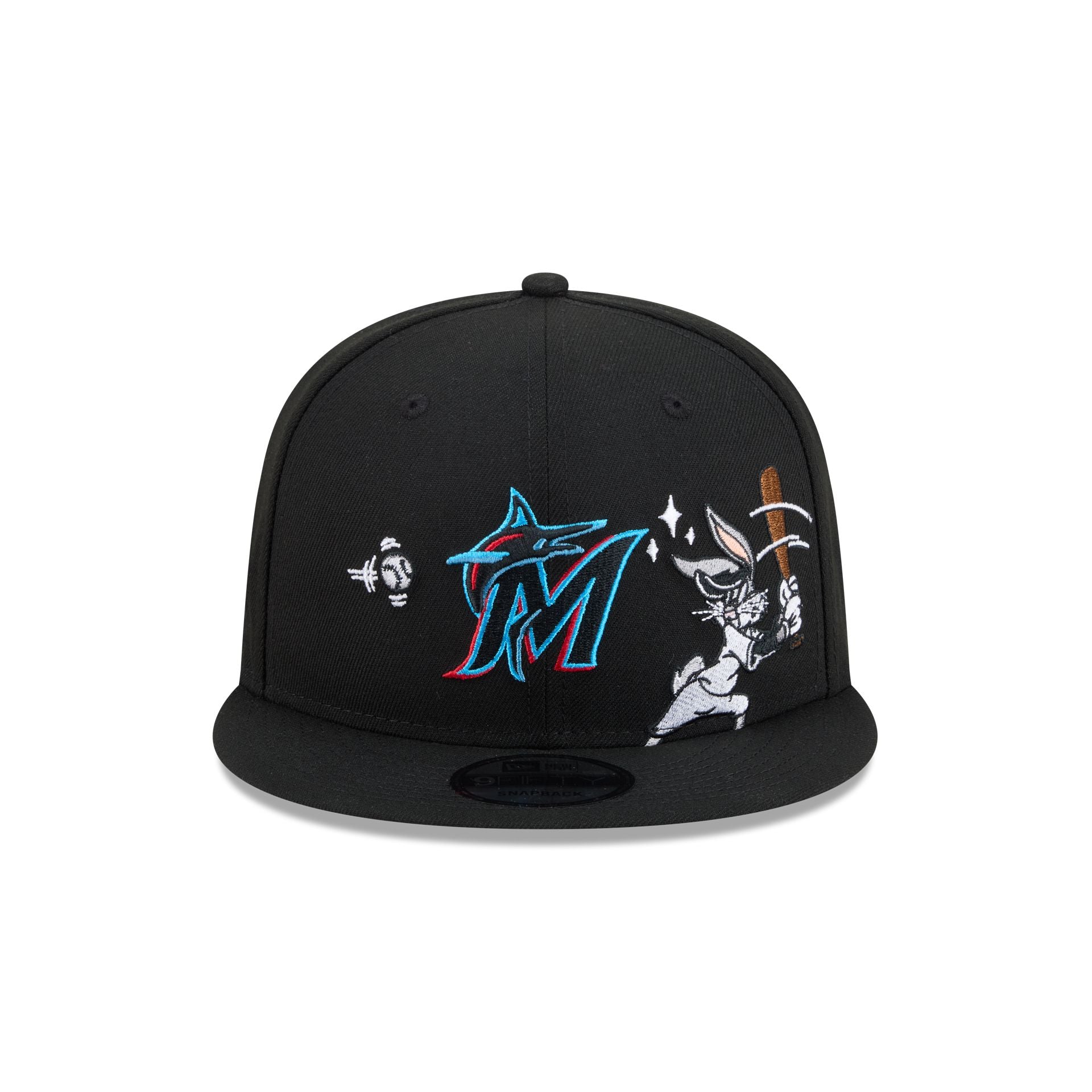 Miami Marlins Bugs Bunny Swing 9FIFTY Snapback Hat