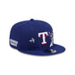 Texas Rangers Bugs Bunny Swing 9FIFTY Snapback Hat