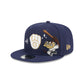Milwaukee Brewers Tasmanian Devil Swing 9FIFTY Snapback Hat