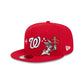 Washington Nationals Bugs Bunny Swing 9FIFTY Snapback Hat